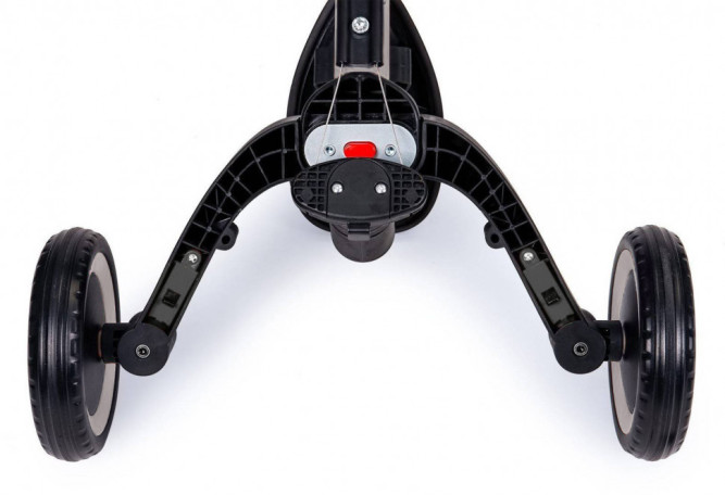 Детский беговел-велосипед 4в1 с родительской ручкой, темно-серый - TR007-DARK-GREY