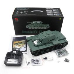 Радиоуправляемый танк Heng Long KV-1 V7.0 масштаб 1:16 RTR 2.4G - 3878-1 V7.0