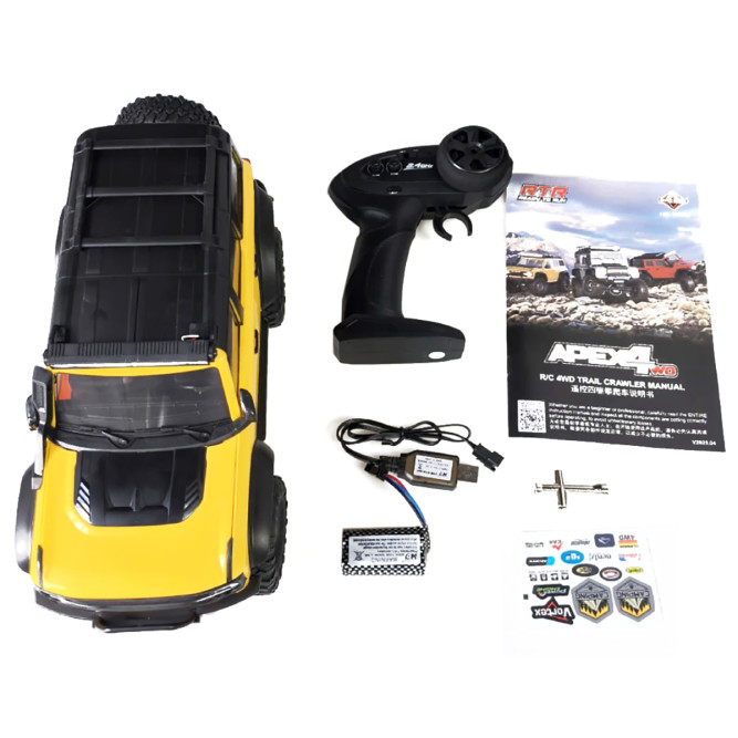 Радиоуправляемый краулер HB Beluga (32 см, 4WD, 1:16) - HB-R1601