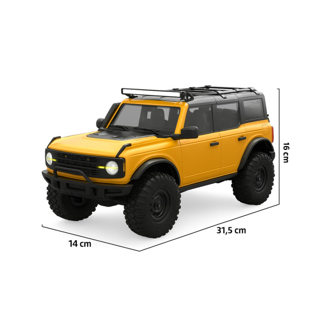 Радиоуправляемый краулер HB Beluga (32 см, 4WD, 1:16) - HB-R1601