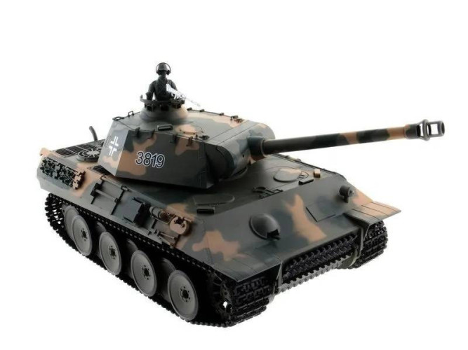 Радиоуправляемый танк Heng Long Panther V7.0 масштаб 1:16 RTR 2.4G - 3819-1 V7.0