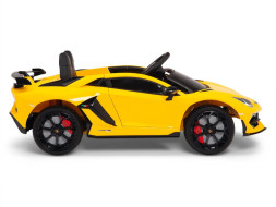 Детский электромобиль Lamborghini SVJ (желтый, 12V) - HL328
