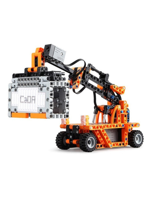 Конструктор CADA STEAM 10 в 1 механическая лаборатория - порт, 634 детали - C71002W