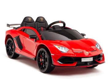 Детский электромобиль Lamborghini SVJ (красный, 12V) - HL328