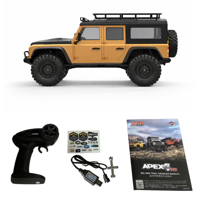 Радиоуправляемый краулер HB Defender (32 см, 4WD, 1:16) - HB-R1607