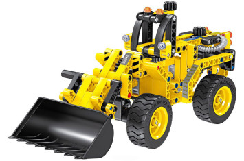 Конструктор 2 в 1 (бульдозер и танк) QiHui Technics 261 деталь - QH6803
