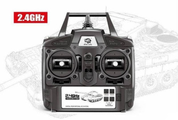 Радиоуправляемый танк Heng Long T-34 V7.0 масштаб 1:16 RTR 2.4GHz - 3909-1 V7.0