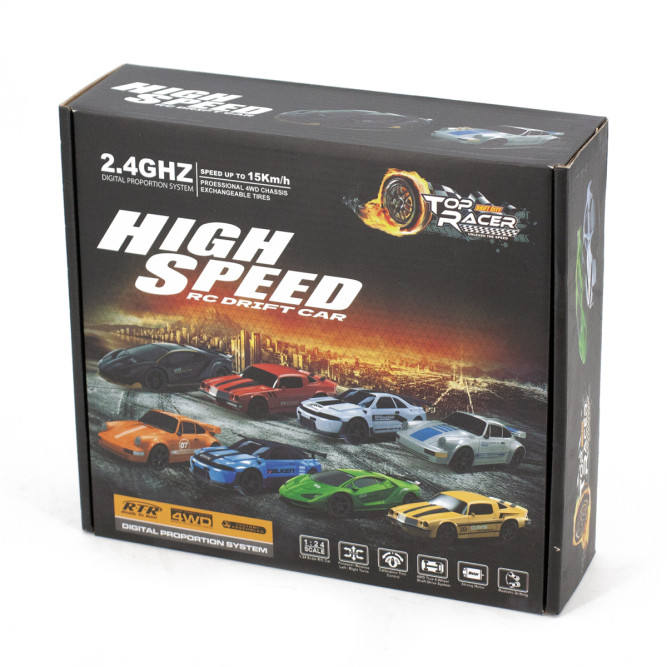 Радиоуправляемая машина для дрифта Porsche 911 GT RS 4WD 1:24 - 757-4WD33A