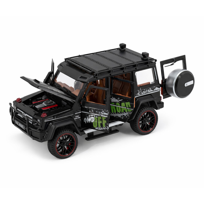 Радиоуправляемая металлическая машина Mercedes G500 1:22 - HCL-3801-BLACK