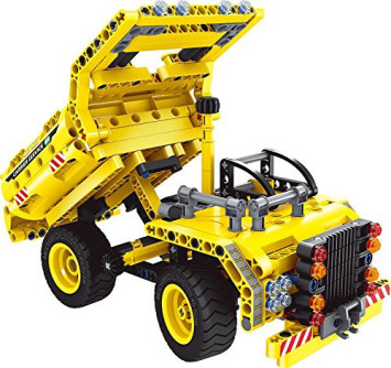 Конструктор 2 в 1 (самосвал и самолет) QiHui Technics 361 деталь - QH6802