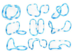 Радиуоправляемый гоночный трек в трубе (светится в темноте) - 022-5