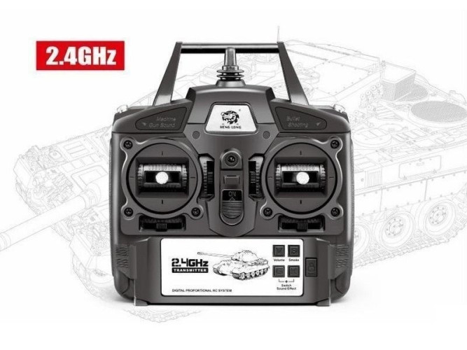 Радиоуправляемый танк Heng Long Walker Bulldog Upgrade V7.0 масштаб 1:16 - 3839-1Upg V7.0