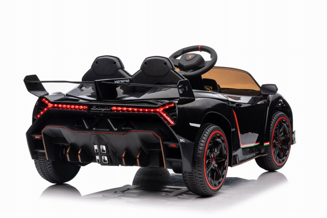 Детский электромобиль Lamborghini Veneno Mini 4WD 12V - XMX615B-BLACK-PAINT