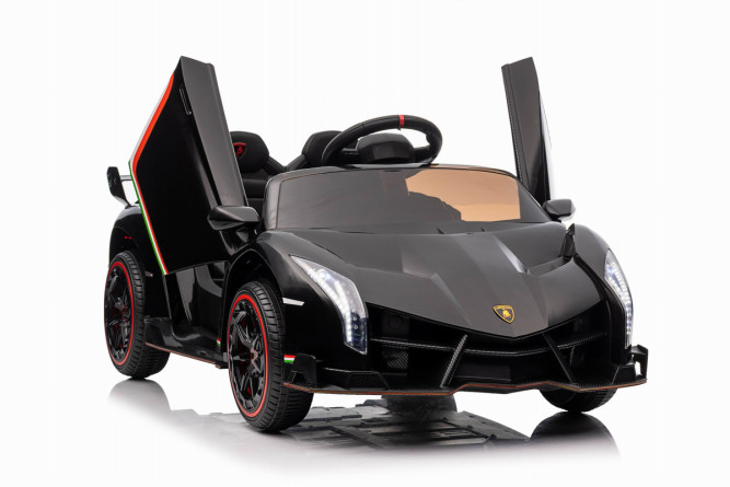 Детский электромобиль Lamborghini Veneno Mini 4WD 12V - XMX615B-BLACK-PAINT