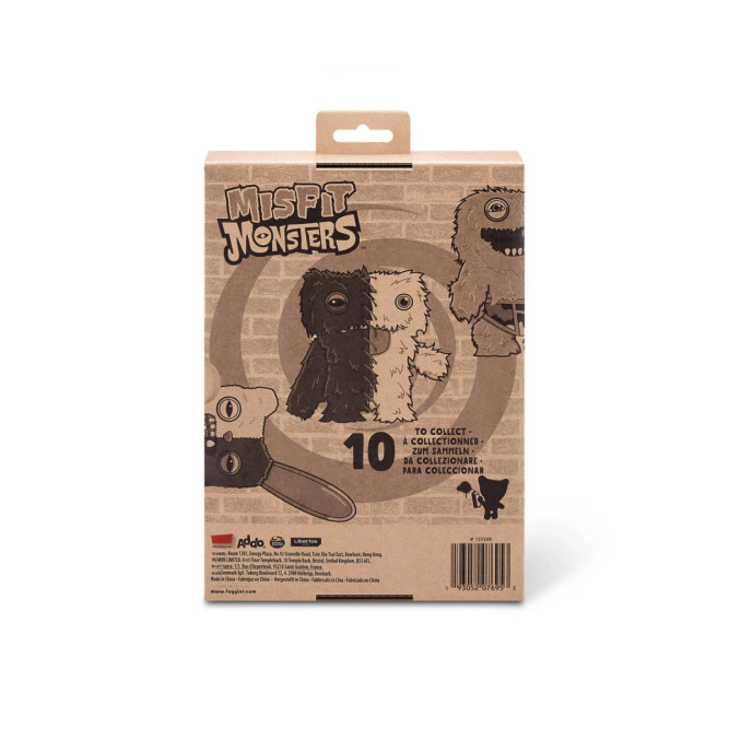 Мягкая игрушка FUGGLER Зубастик Половинки - 15726B