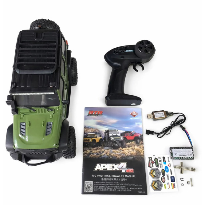 Радиоуправляемый краулер HB Wrangler (32 см, 4WD, 1:16) - HB-R1605