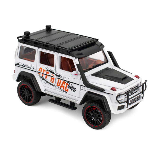 Радиоуправляемая металлическая машина Mercedes G500 1:22 - HCL-3801-WHITE