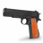 Пистолет металлический Colt 1911 с кобурой (пневматика, 21,5 см) - G.13