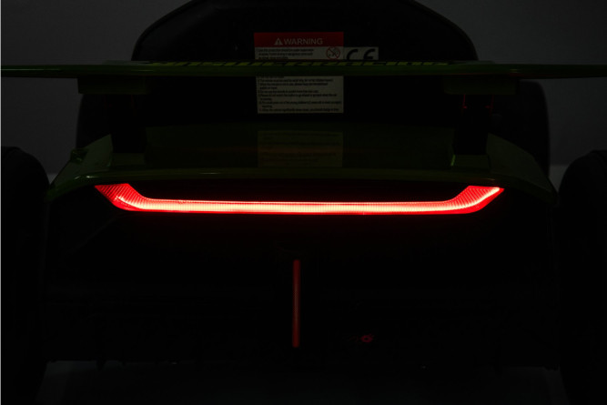 Детский электромобиль дрифт картинг (зеленый, 12 км/ч, 24V) - AHL007-GREEN