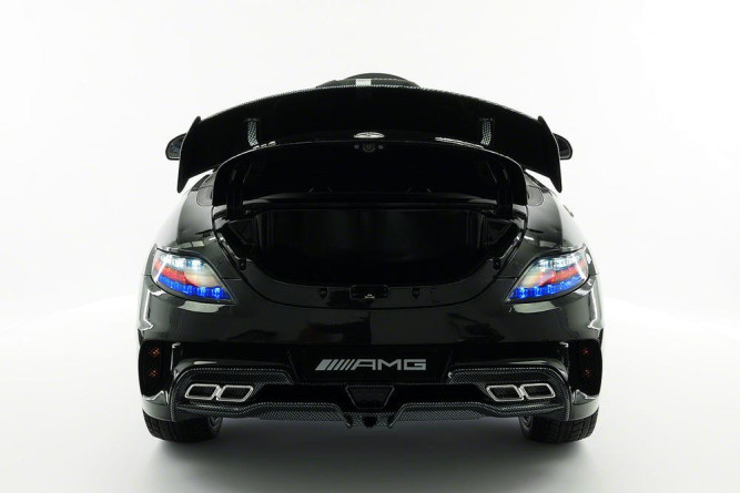 Электромобиль Mercedes-Benz SLS AMG Black Carbon Edition - SX128-S
