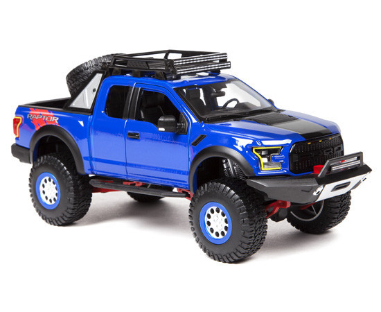 Металлическая модель Maisto Ford F-150 Partor Pickup Blue 2017 1:24 - 32520