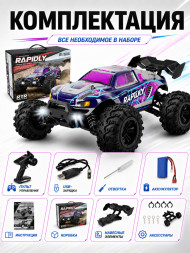 Радиоуправляемый внедорожник Rapidly 4WD 1:16 - SCY-16101-PURPLE