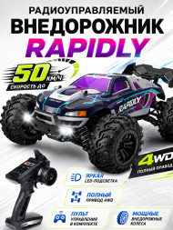 Радиоуправляемый внедорожник Rapidly 4WD 1:16 - SCY-16101-PURPLE