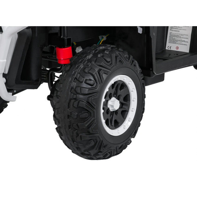 Детский электромобиль квадроцикл X-Robust (белый, 24V, 4WD, пульт, EVA) - XMX651-24V-4WD-WHITE
