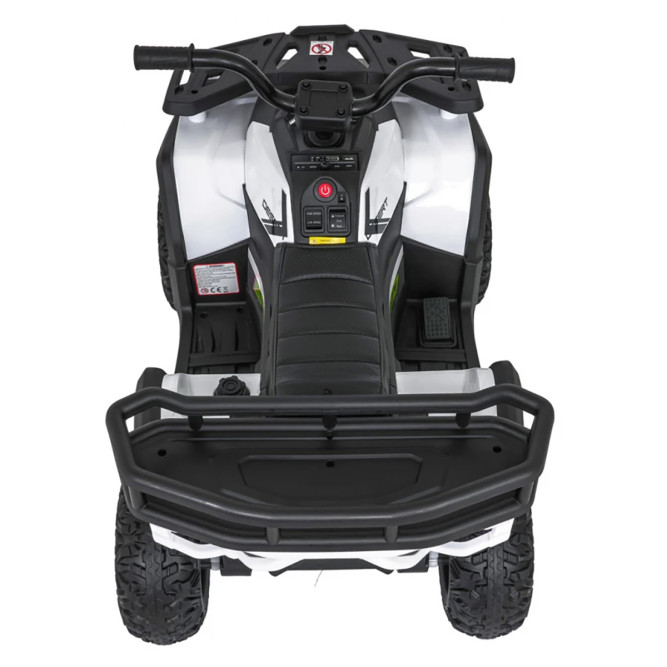 Детский электромобиль квадроцикл X-Robust (белый, 24V, 4WD, пульт, EVA) - XMX651-24V-4WD-WHITE