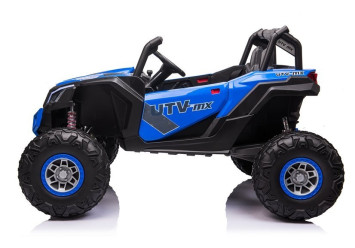 Детский электромобиль XMX Багги (синий, MP4, EVA, 4WD, 24V) - XMX613-4WD-24V-BLUE-MP4