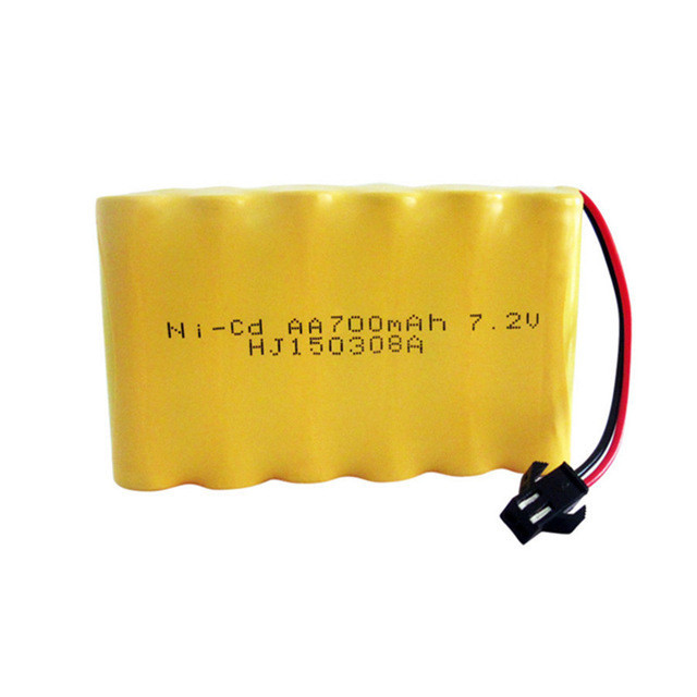 Аккумулятор Ni-Cd 7.2V 700 mAh AA (разъем YP) - NICD-72F-700-YP