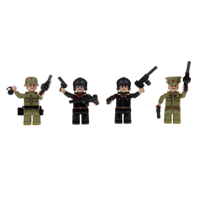 Конструктор Армия России &amp;#039;&amp;#039;Танк Т-34&amp;#039;&amp;#039; (969 деталей) - АР-01014