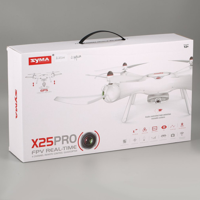 Радиоуправляемый квадрокоптер Syma X25Pro WiFi FPV, GPS RTF 2.4G - X25PRO