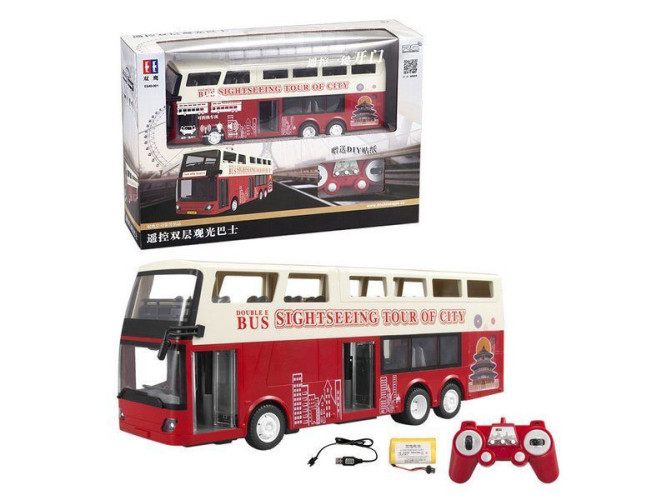 Радиоуправляемый двухэтажный автобус Double Eagle 1:18 2.4G - E640-003