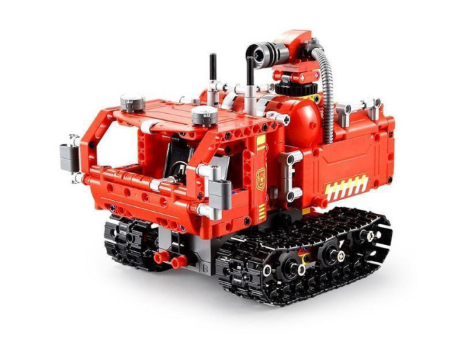 Радиоуправляемый конструктор CADA 2 в 1 пожарный робот-трансформер (538 деталей) - C51048W