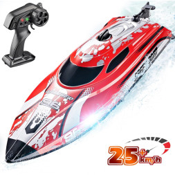 Радиоуправляемый катер Wander (30 см, LED, 25 км/ч) - HJ820-RED