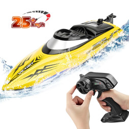 Радиоуправляемый катер DRIFT (30 см, 25 км/ч) - HJ811-YELLOW