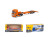 Металлический грузовик трейлер HUI NA TOYS масштаб 1:50 - HN1730-ORANGE