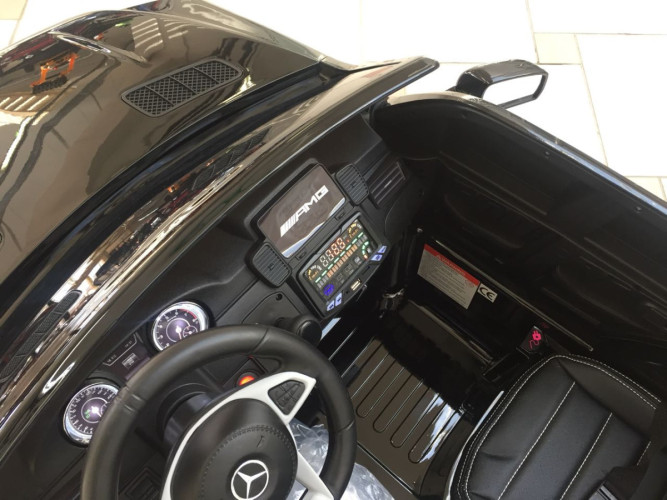 Детский электромобиль Mercedes Benz GLS63 LUXURY 4x4 12V 2.4G - Black - HL228-LUX-B