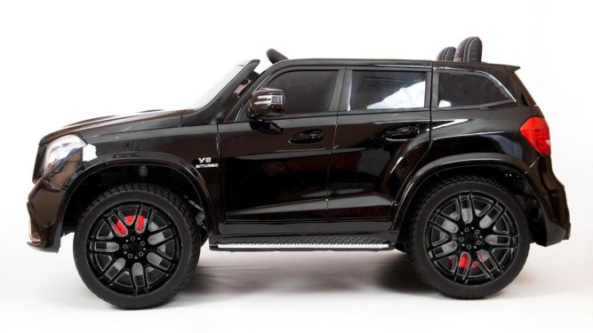 Детский электромобиль Mercedes Benz GLS63 LUXURY 4x4 12V 2.4G - Black - HL228-LUX-B