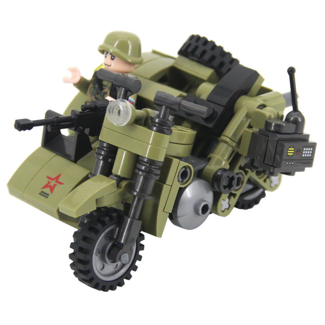 Конструктор Армия России &amp;quot;Военный мотоцикл&amp;quot; - АР-01002