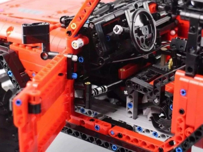 Радиоуправляемый конструктор CADA deTech Jeep Wrangler (1941 деталь) - C61006W