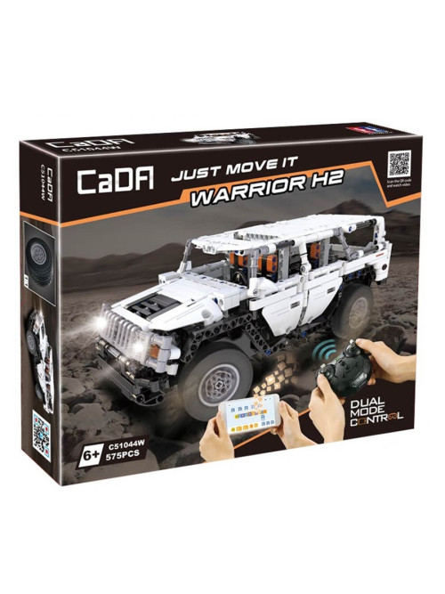 Радиоуправляемый конструктор CaDA внедорожник Warrior H2, 575 элементов - C51044W