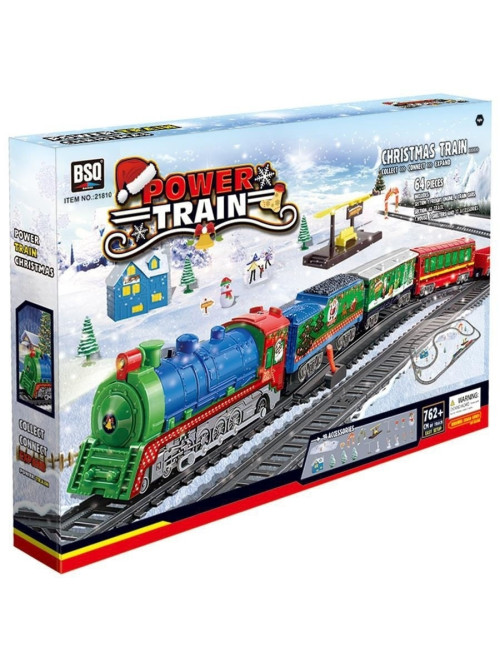 Железная дорога BSQ Новогодний Экспресс 762 см - BSQ-21810