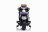 Детский электромотоцикл XMX (черный, EVA, с ручкой газа, 12V) - XMX609-BLACK