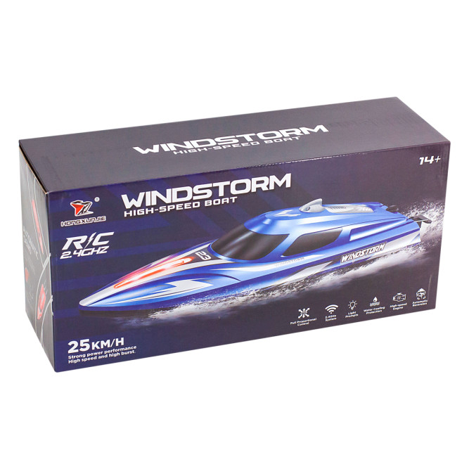 Радиоуправляемый катер WindStorm (36 см, 25 км/ч) - HJ823-RED