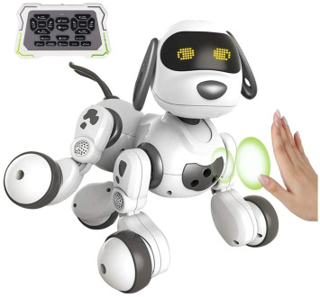 Радиоуправляемая собака-робот Smart Robot Black Dog &amp;#039;&amp;#039;Dexterity&amp;#039;&amp;#039; - 18011
