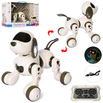 Радиоуправляемая собака-робот Smart Robot Black Dog &amp;#039;&amp;#039;Dexterity&amp;#039;&amp;#039; - 18011