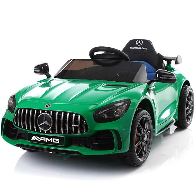Детский электромобиль Mercedes-Benz GTR AMG 12V - BBH-0005-GREEN