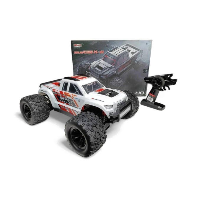 Радиоуправляемый монстр MJX Hyper Go V2 Brushless 4WD 1:10 - MJX-10208-V2-WHITE